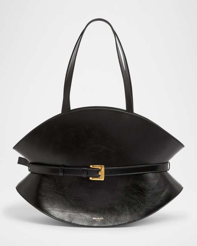 Shuffle Medium Belt Shoulder Bag in Calfskin